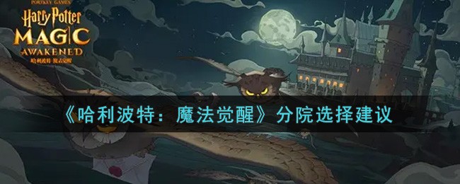 哈利波特魔法觉醒分院选哪个好-四大分院区别详解